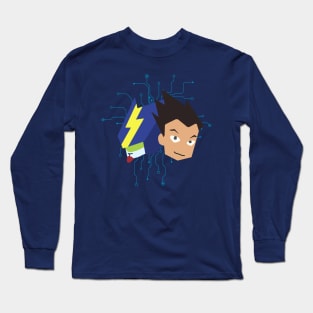 Spyke & Cyandog (Medabots) Long Sleeve T-Shirt